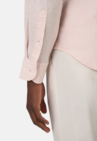 Coupe regular Chemise Boggi Milano en rose