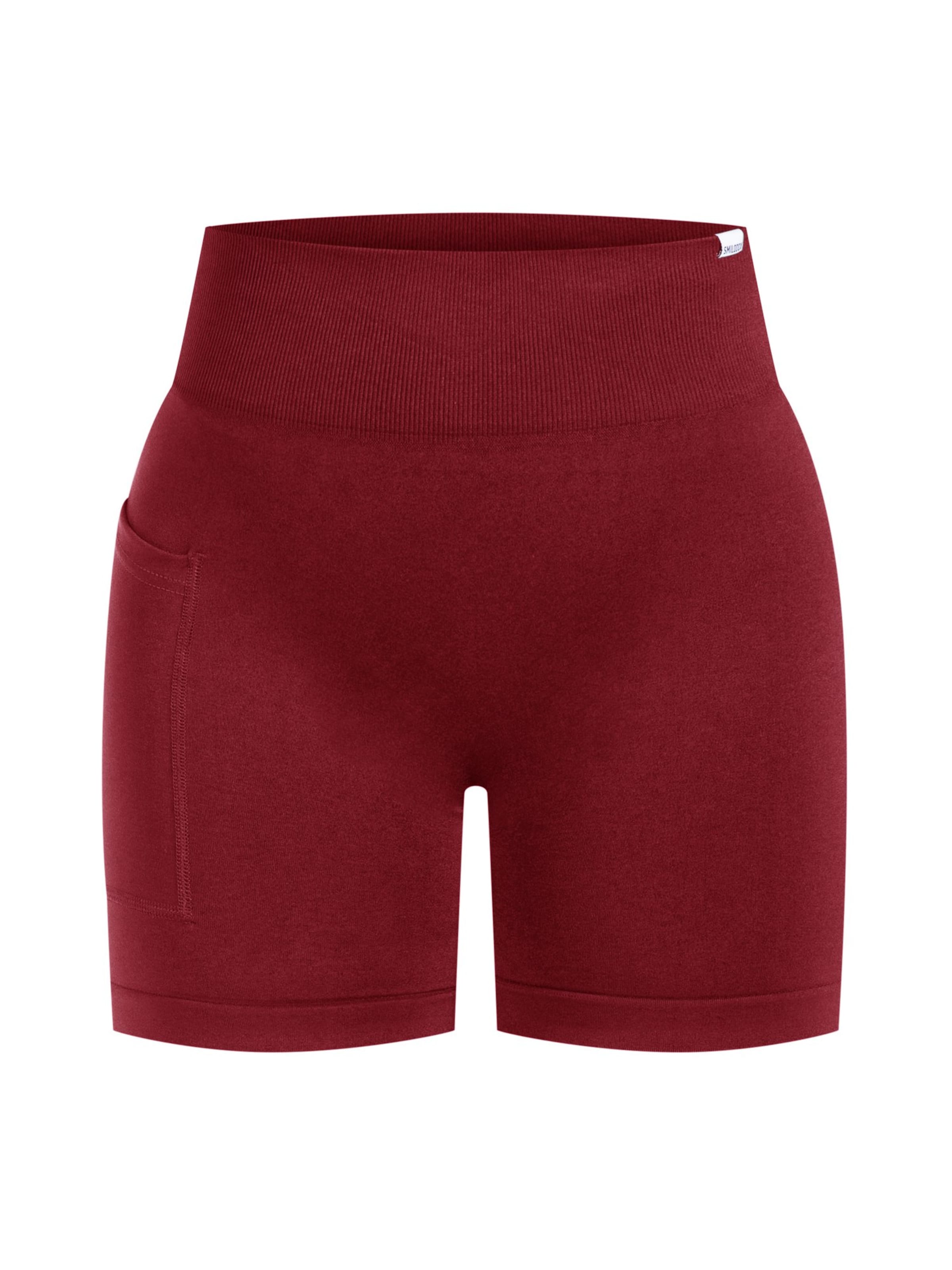 Smilodox Leggings in Red: front