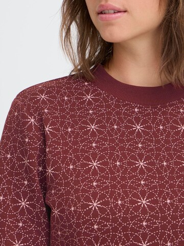 Sweat-shirt 'Karen Oneck' Oxmo en rouge