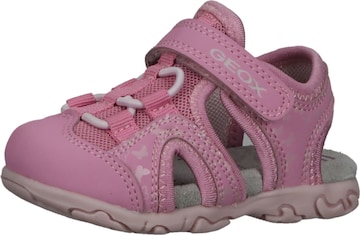 Sandales GEOX en rose : devant