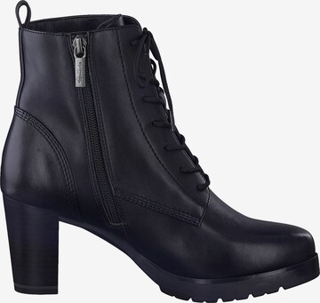 TAMARIS Lace-up bootie in Black