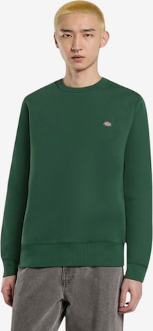 DICKIES Sweatshirt 'Oakport' in Groen: voorkant