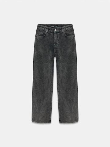 Dilvin Wide leg Trousers in Grey: front