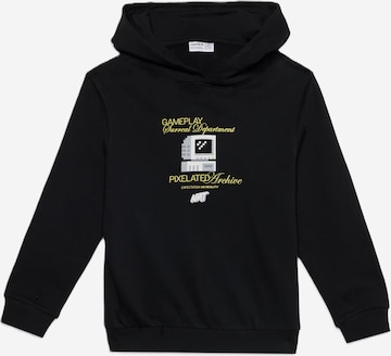 NAME IT Sweatshirt in Black: front