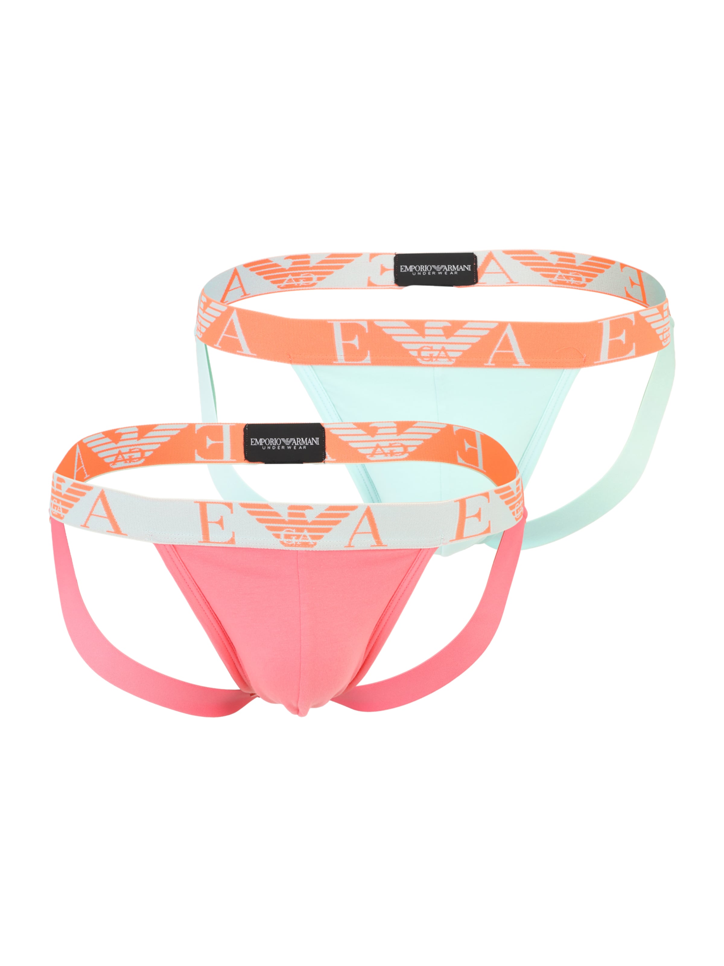 Emporio Armani Трусы-слипы в Синий: спереди
