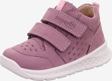 SUPERFIT First-Step Shoes 'Breeze' in Purple: front