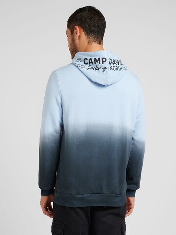 Felpa di CAMP DAVID in blu