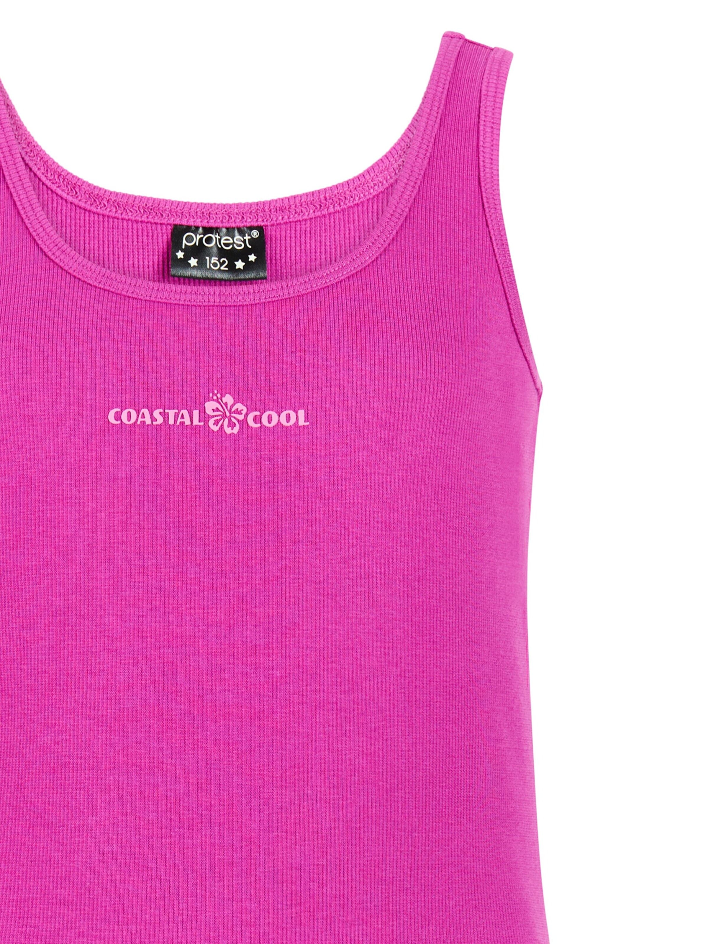 PROTEST Shirt 'PRTYica JR'‌‌‌‌‌ in Pink
