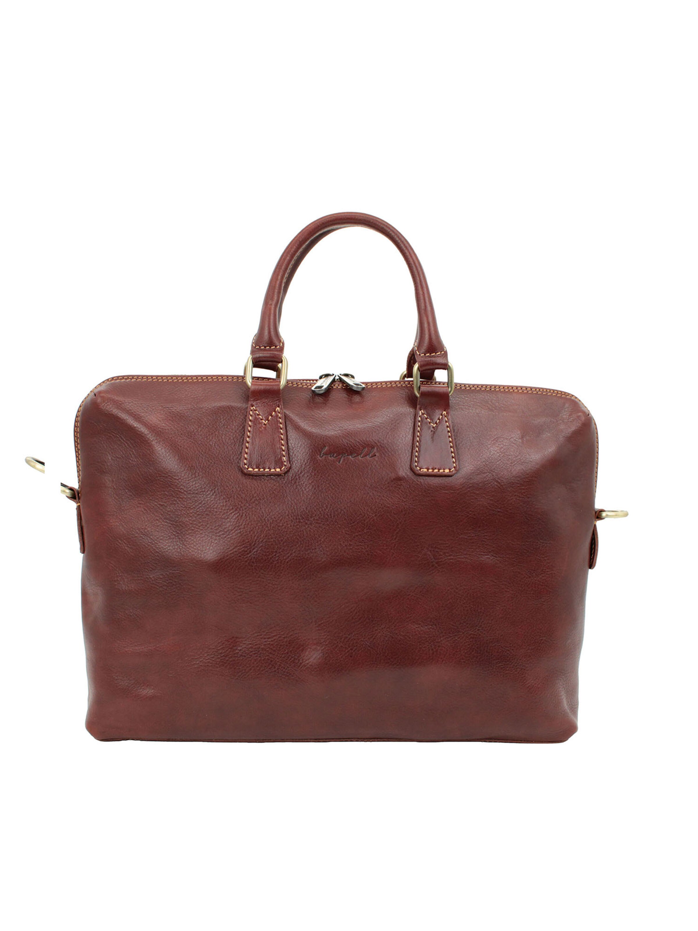 bupell Briefcase 'Rosario' in Brown: front
