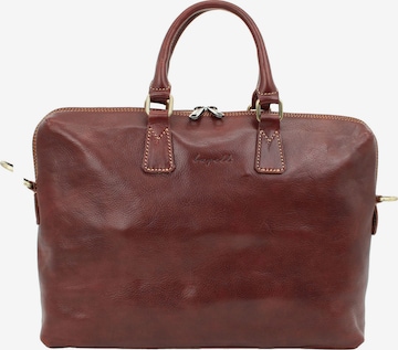 bupell Aktenkoffer 'Rosario' in Braun: Vorderseite