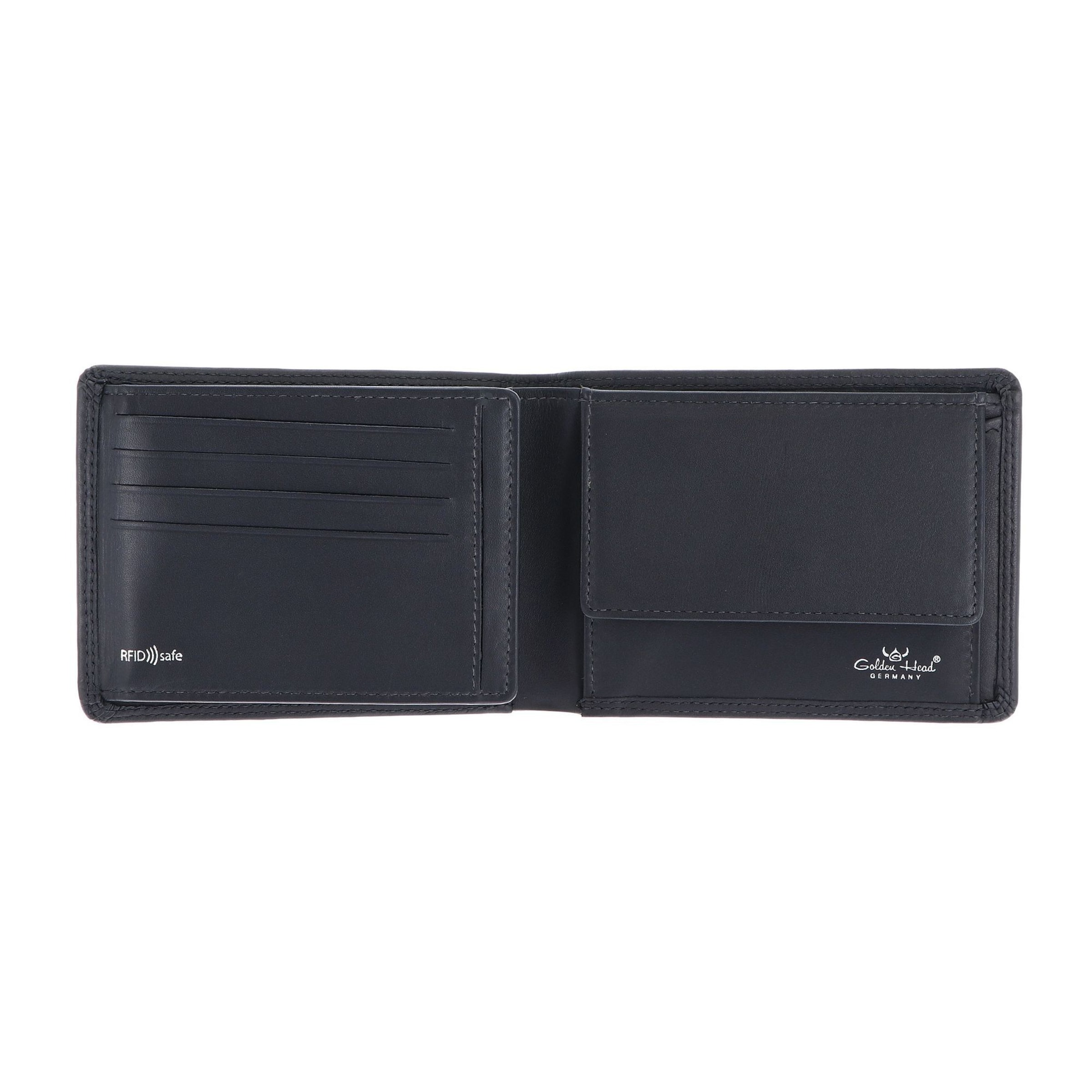 Porte-monnaies ' RFID' GOLDEN HEAD en bleu