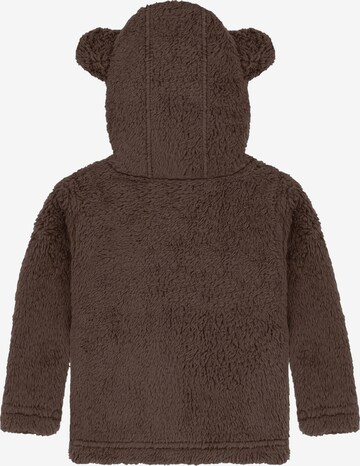 normani Fleece Jacket 'Barvas' in Brown