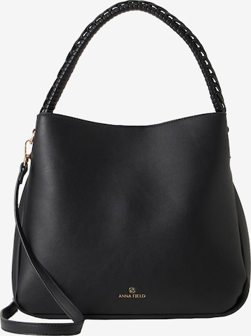 Anna Field Handtasche in Schwarz: Vorderseite