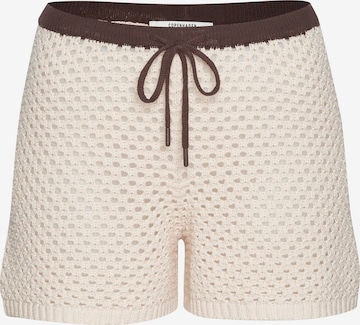 Copenhagen Studios Regular Housut värissä valkoinen: etupuoli