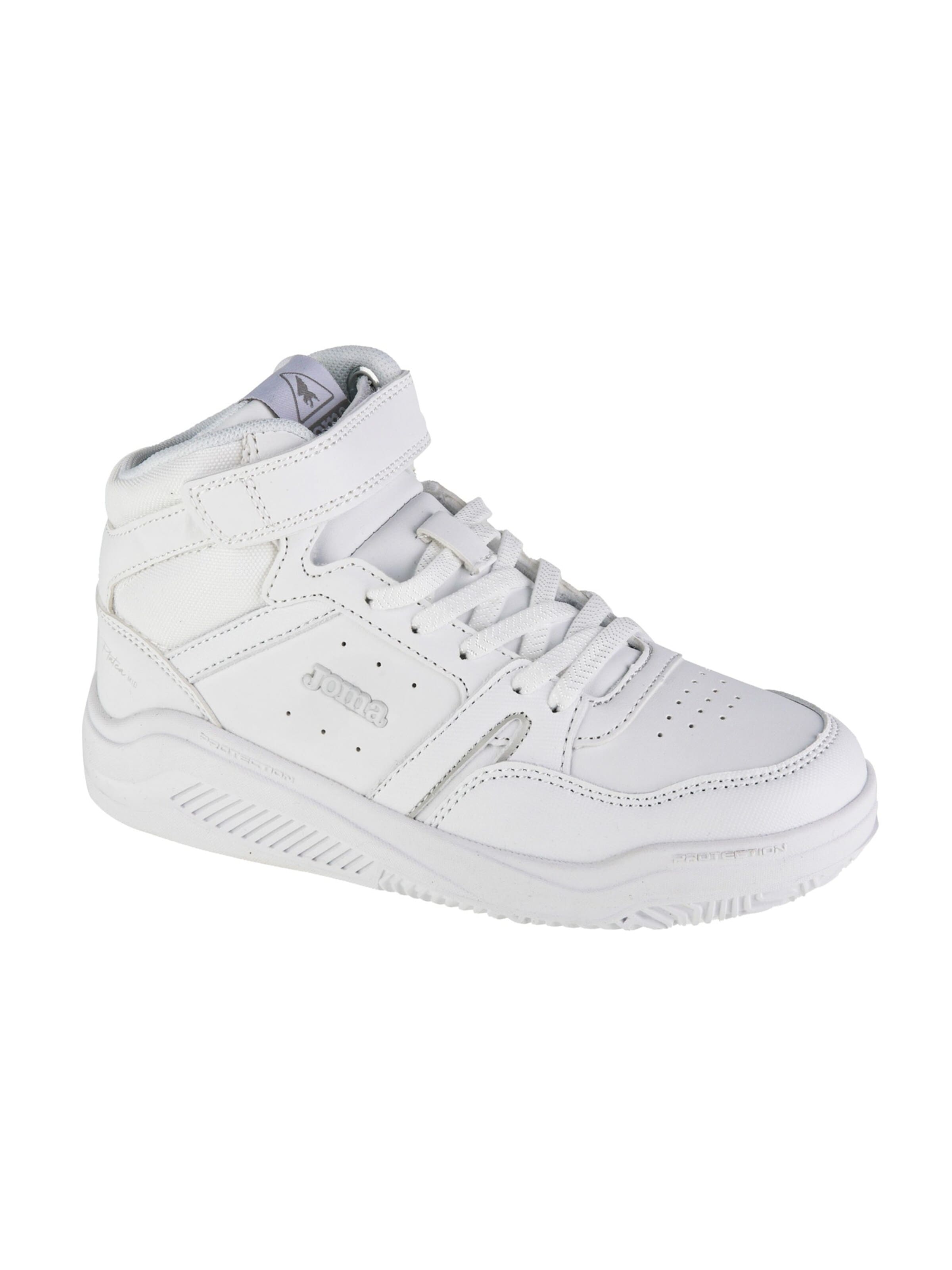 JOMA Trainers 'Joma Platea Mid Jr 24 JPLAMS' in White: front
