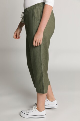 Ulla Popken Wide leg Trousers in Green