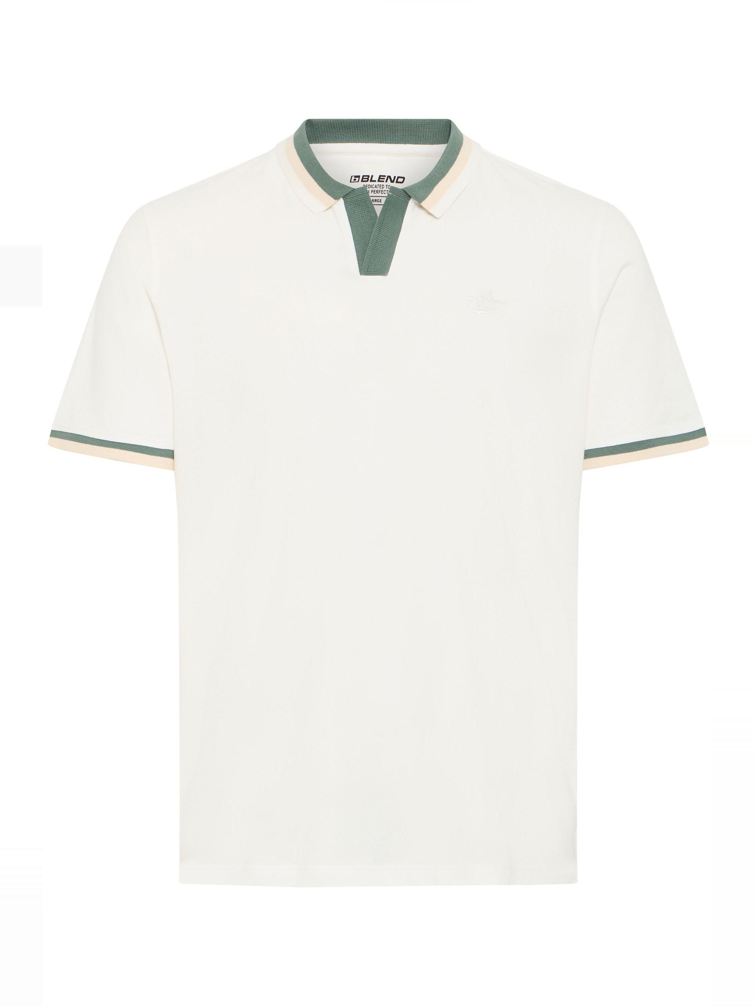 BLEND - Camisa 'BHEvo' em branco: frente