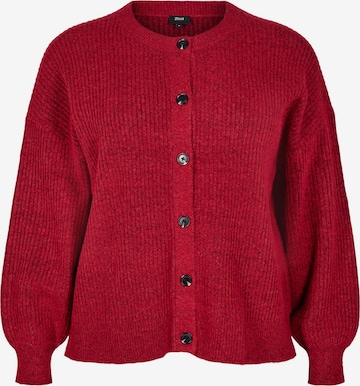 raudona Zizzi Kardiganas 'Cavista': priekis