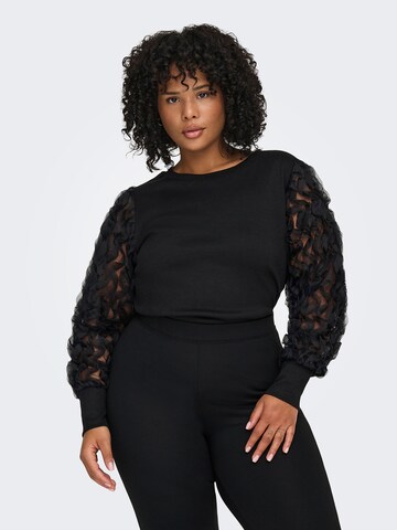 ONLY Carmakoma Blouse in Black: front