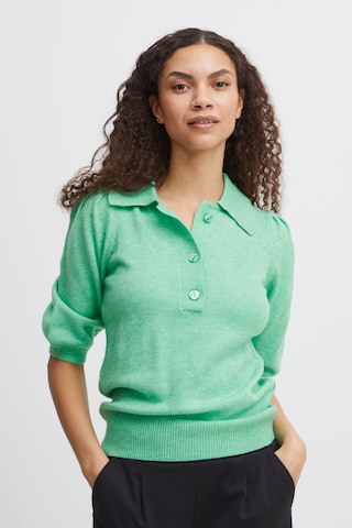 b.young Trui 'Bynonina Jumper 2' in Groen: voorkant