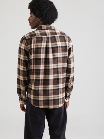 TIMBERLAND Regular fit Button Up Shirt in Brown