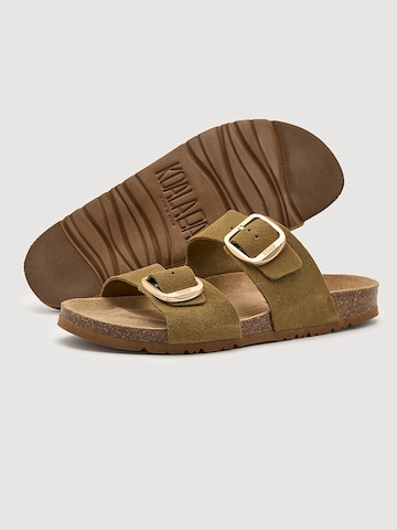 Koala Bay Sandals 'Emerald' in Green