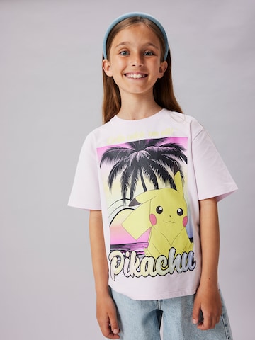 NAME IT Tričko 'NKFMuba Pokemon' – fialová: přední strana