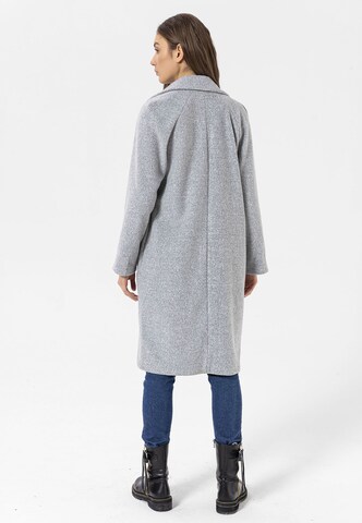 Manteau mi-saison Jimmy Sanders en gris