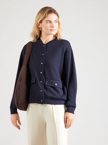 Veste de survêtement 'BANU' Soyaconcept en bleu : devant