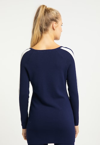 usha BLUE LABEL Strickpullover in Blau