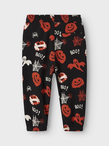 NAME IT regular Bukser 'Halloween' i sort