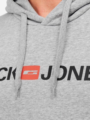 JACK & JONES Sweatshirt 'Corp' in Grau