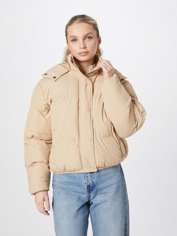 BRAVE SOUL Tussenjas in Beige: voorkant