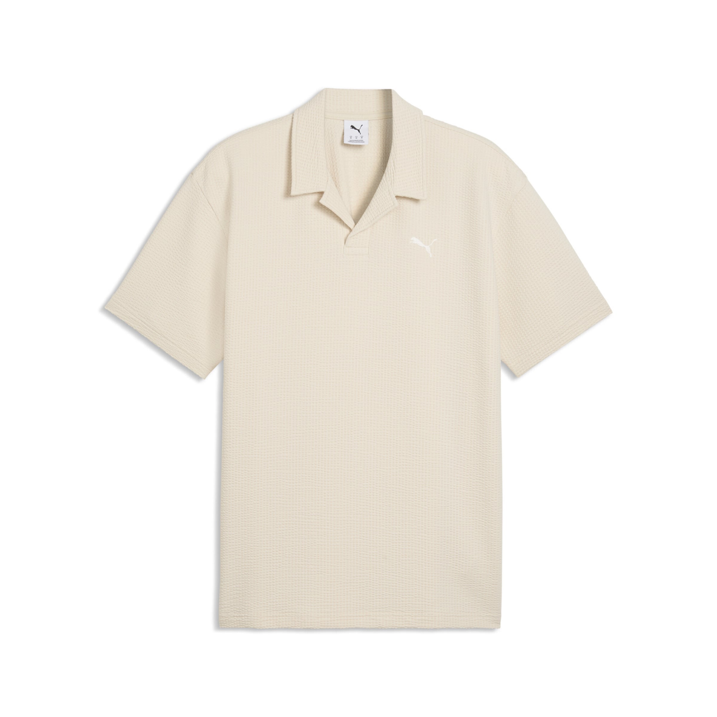 PUMA Shirt 'Essentials' in Beige: voorkant