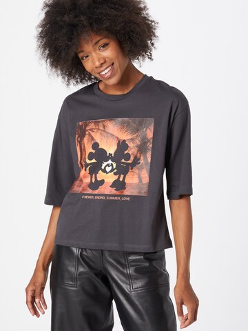 ONLY T-Shirt 'Mickey' in Grau: predná strana