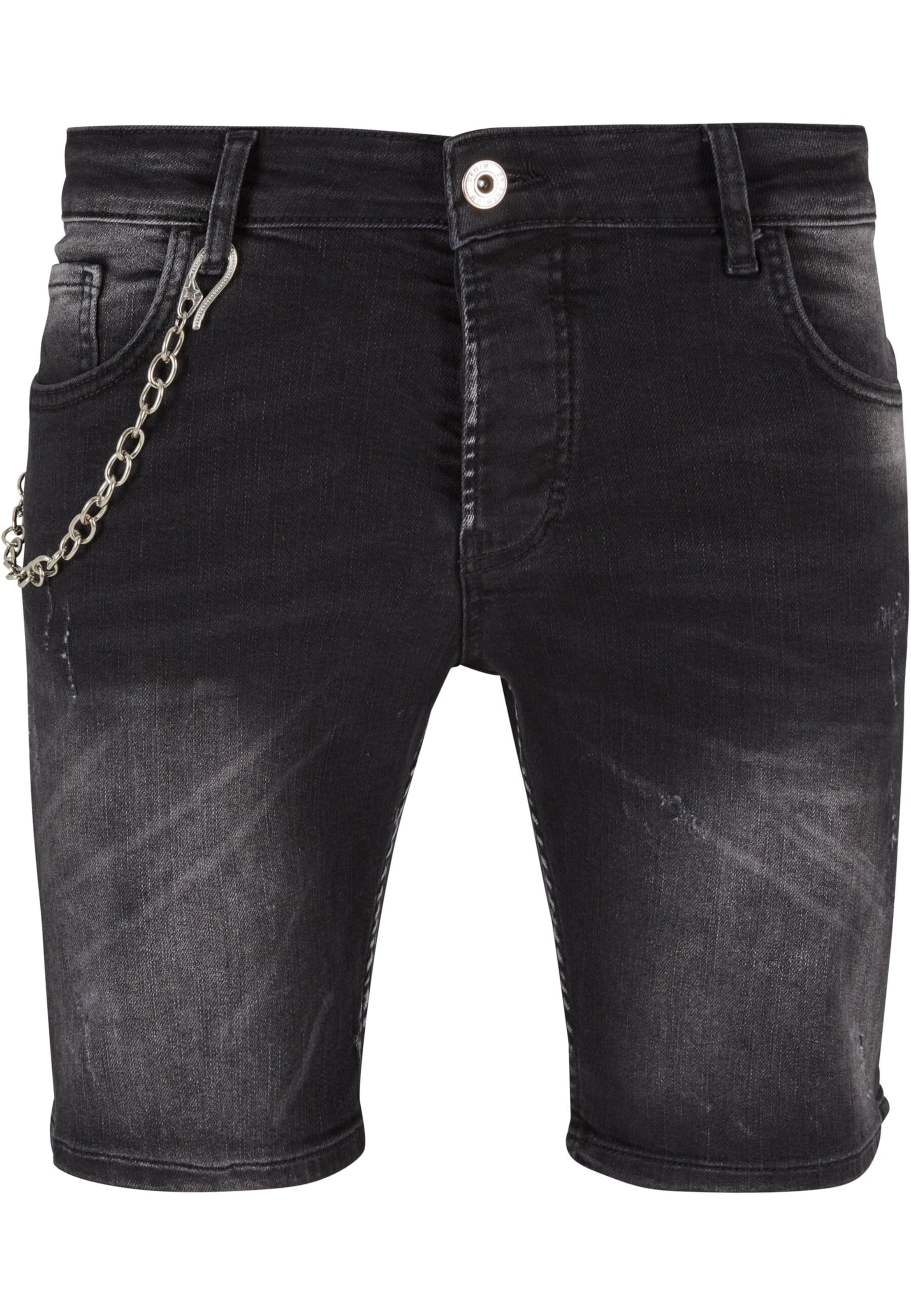 2Y Premium Regular Jeans in Black: front