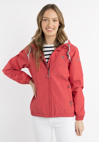 Schmuddelwedda - Chaqueta funcional en rojo: frente