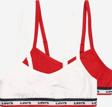 Bustier Soutiens-gorge Levi's Kids en rouge : devant