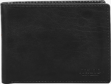 mano Portemonnaie 'mano Geldbörse DON SIMON' in Schwarz: Vorderseite