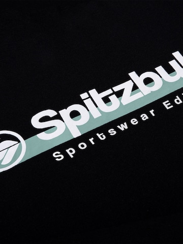 SPITZBUB Shirt ' Dots Sports ' in Schwarz