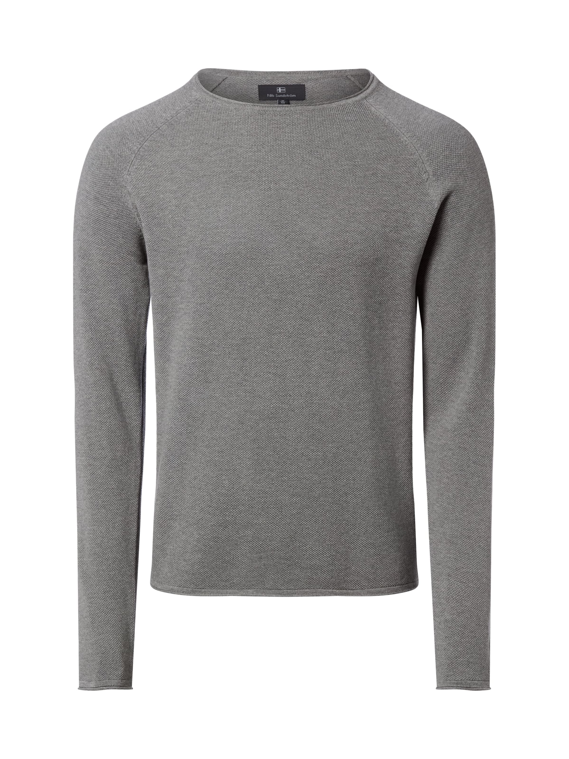Nils Sundström Pullover in Grau: Vorderseite