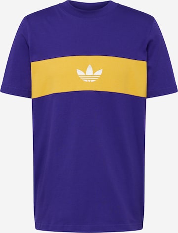 T-Shirt 'Ny Cutline' ADIDAS ORIGINALS en violet : devant