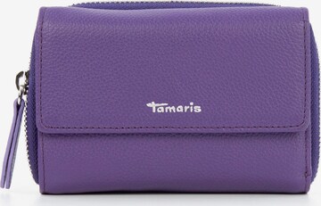 TAMARIS Wallet 'Amanda' in Purple: front