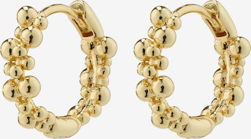 Boucles d'oreilles 'SOLIDARITY' Pilgrim en or : devant
