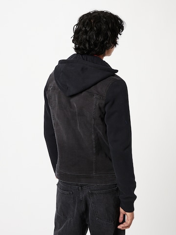 HOLLISTER Prehodna jakna 'TWOFER' | črna barva