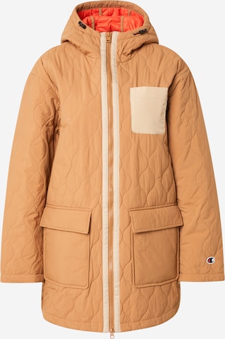 Champion Authentic Athletic ApparelPrijelazna jakna - smeđa boja: prednji dio