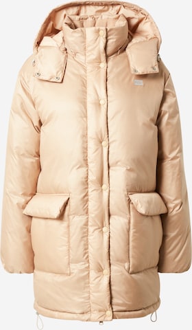Manteau d’hiver 'Luna Core Puffer Mid' LEVI'S ® en or : devant