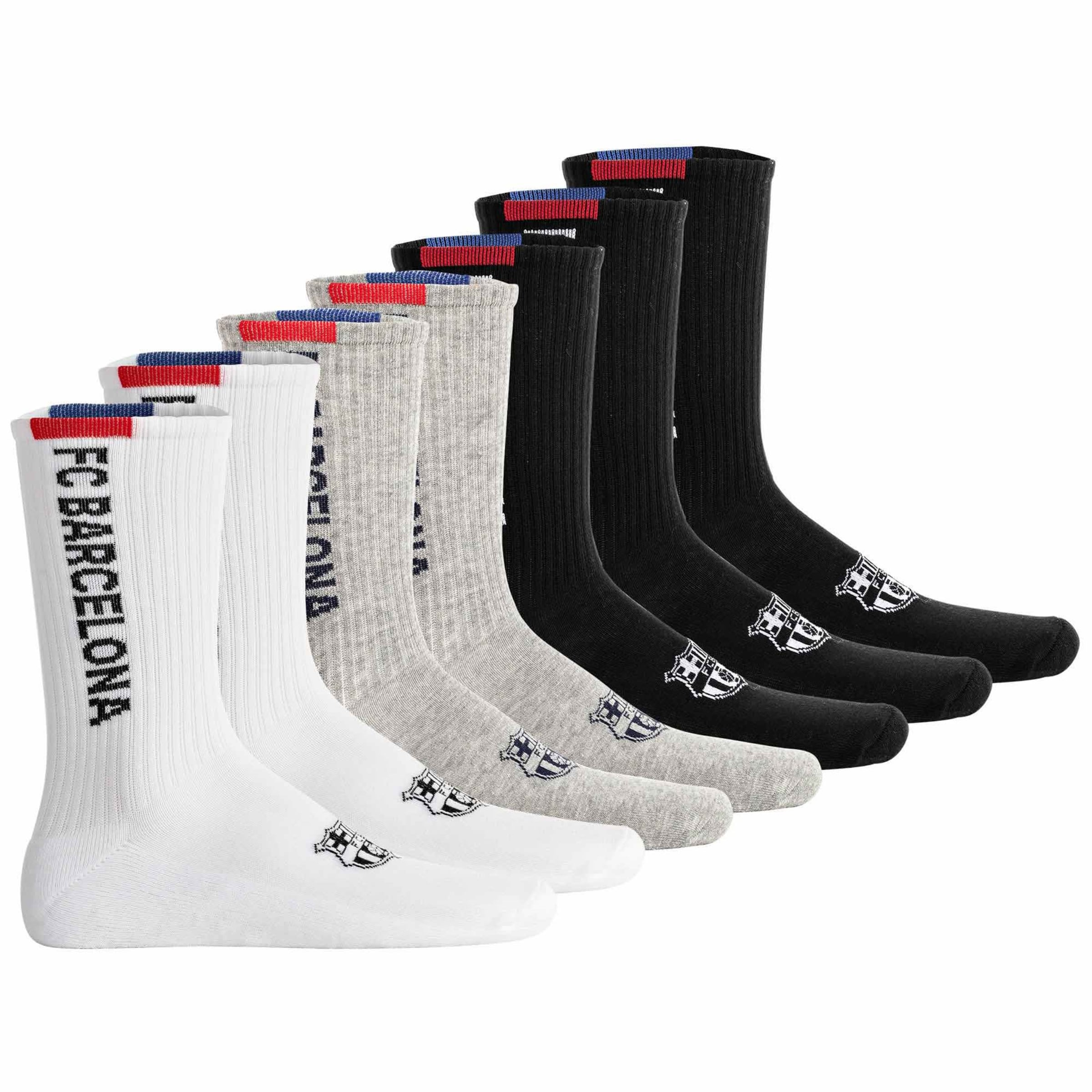 FC Barcelona Socken in Mischfarben: Vorderseite