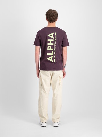 ALPHA INDUSTRIES - Camiseta en lila