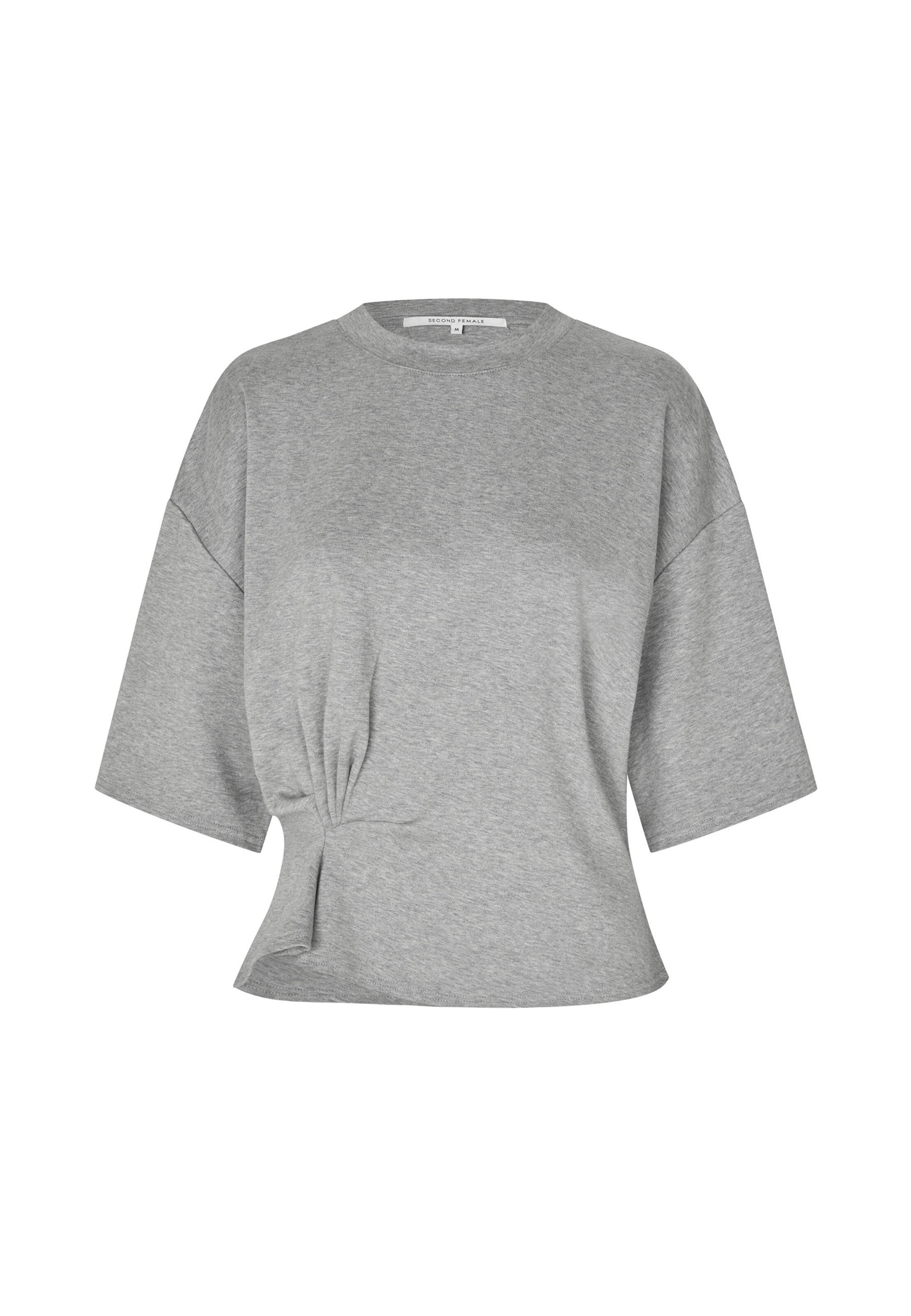 SECOND FEMALE - Camiseta 'Missouri' en gris: frente